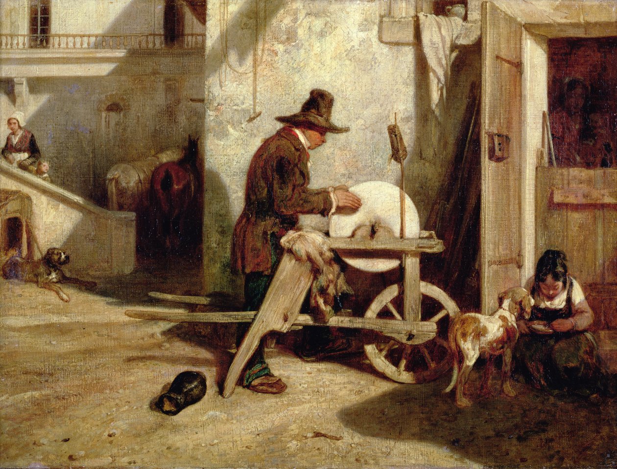 El Afilador de Alexandre Gabriel Decamps