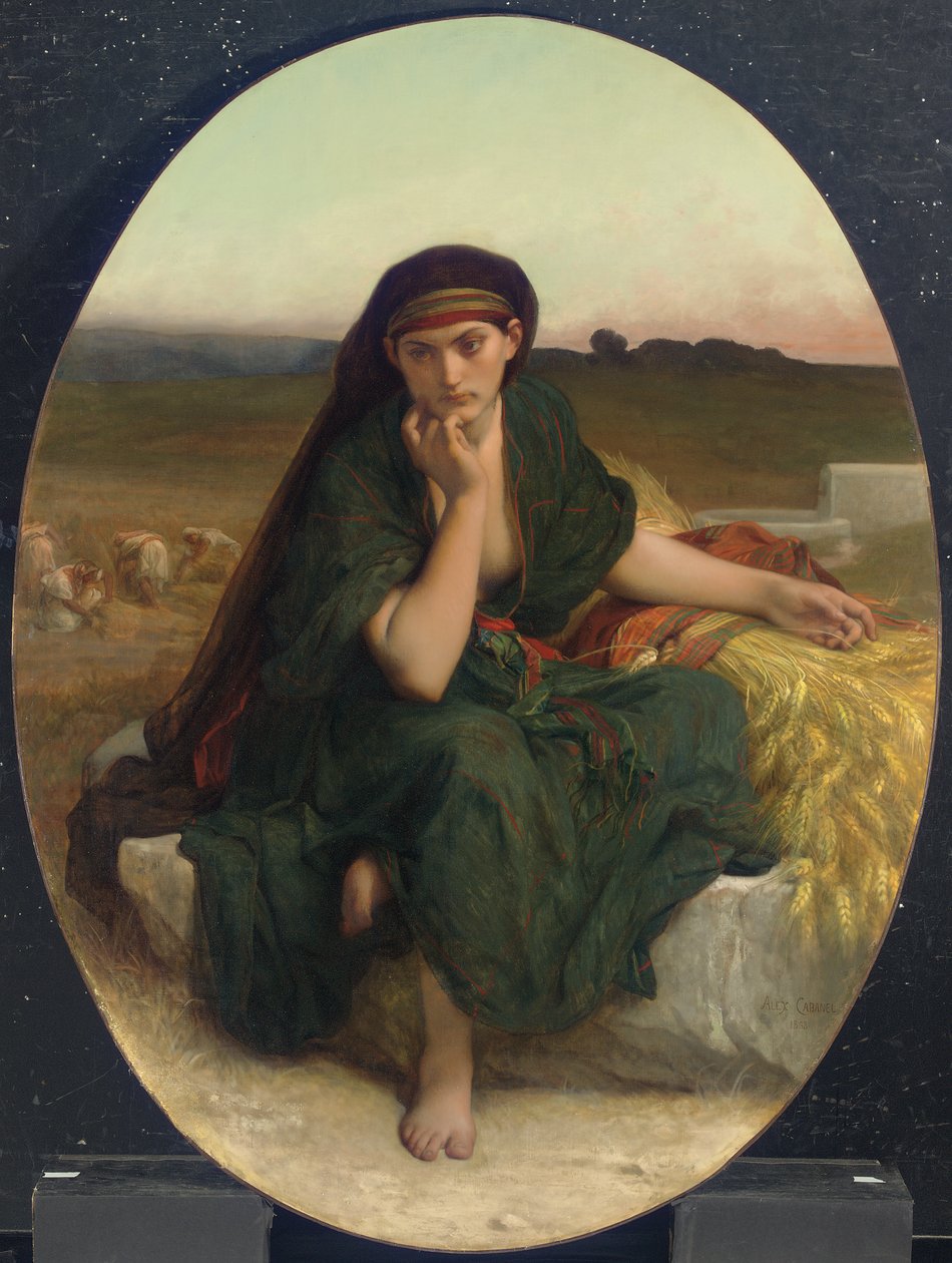 Ruth regresando de los campos de Alexandre Cabanel
