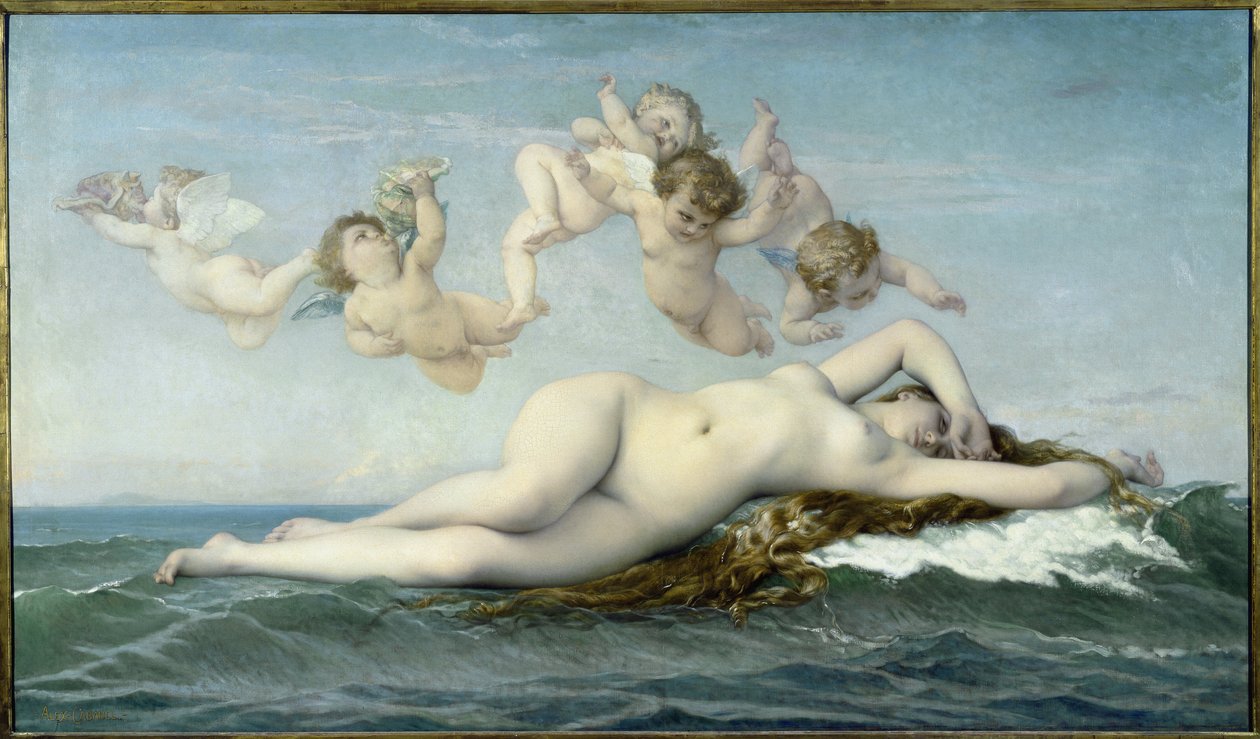 El nacimiento de Venus de Alexandre Cabanel