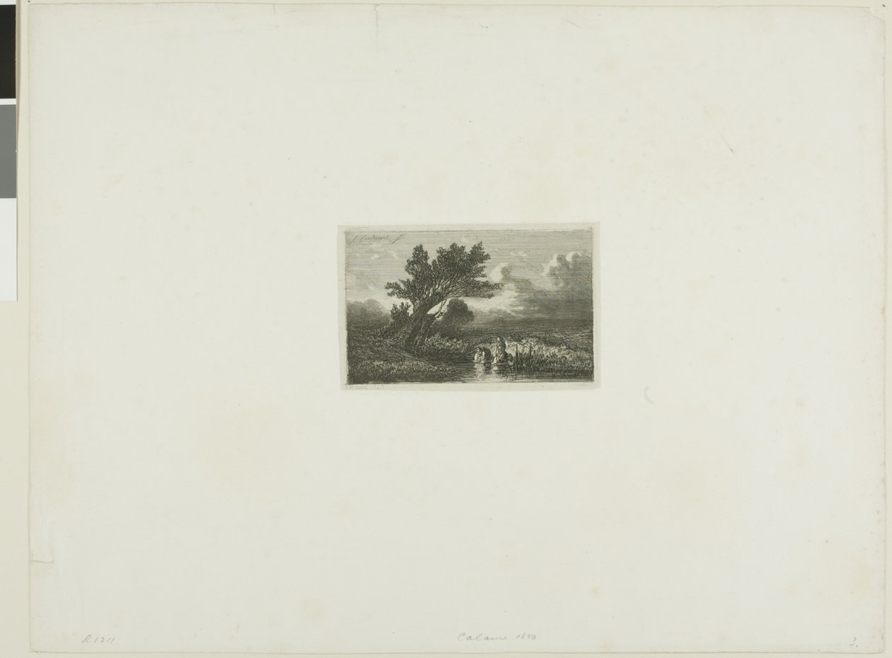 Paisaje alpino de Alexandre Calame