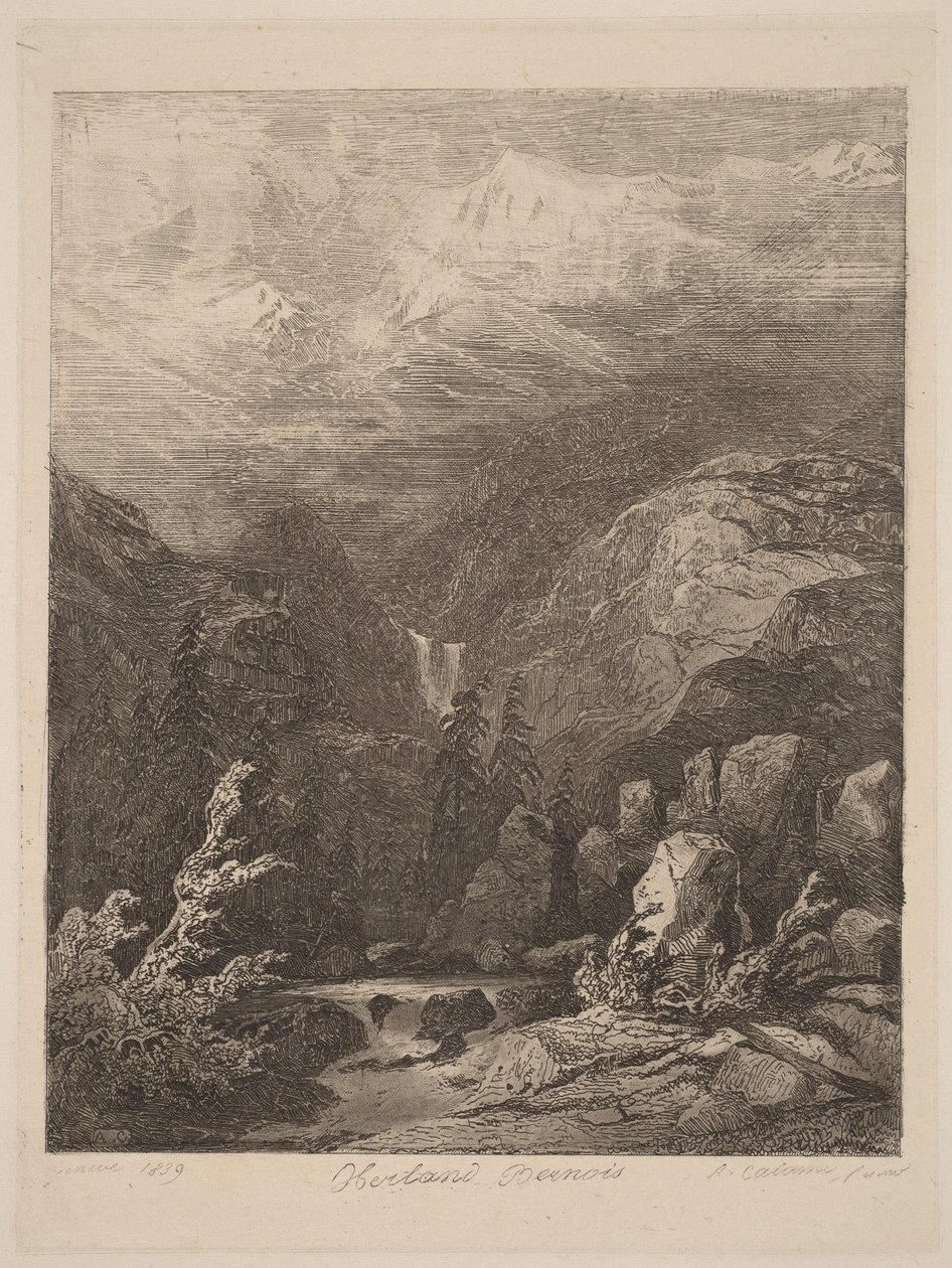 Oberland bernés de Alexandre Calame