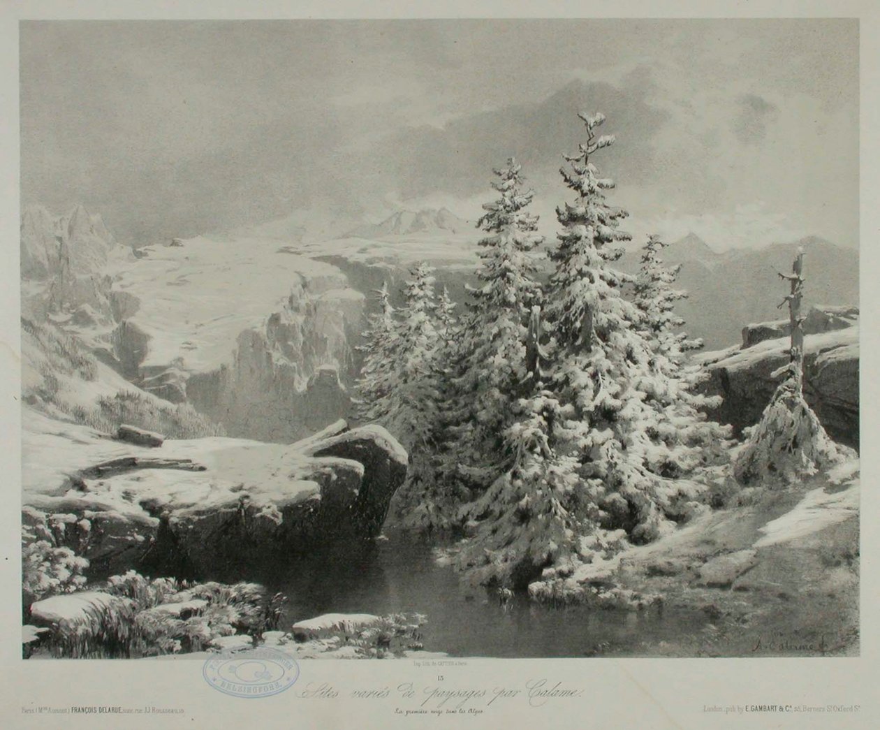 Sin título de Alexandre Calame