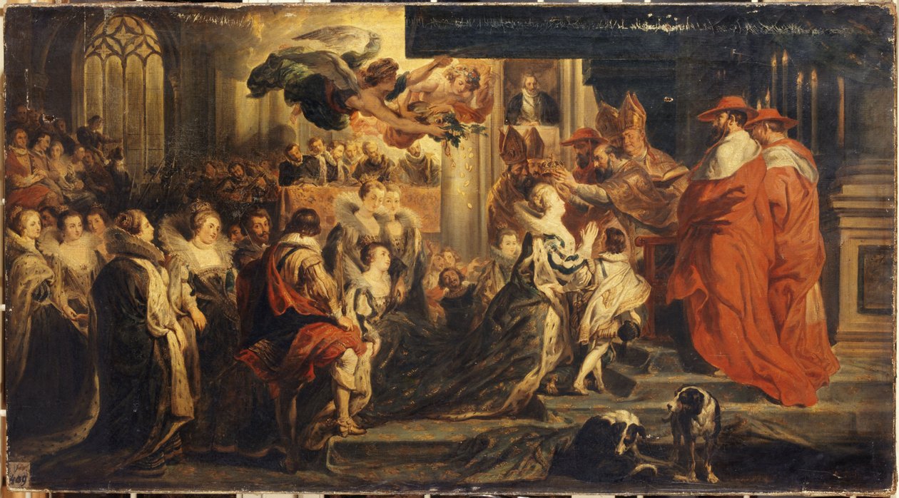 Coronación de María de Médicis, 13 de mayo de Alexandre Colin