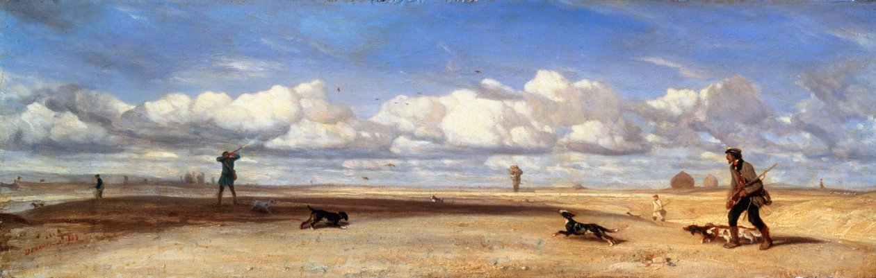 Cazadores de patos, 1843 de Alexandre Gabriel Decamps