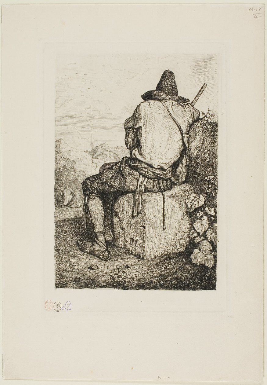 El porquero de Alexandre Gabriel Decamps