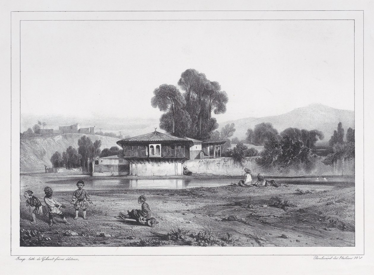 Cuartel turco, 1823-60 de Alexandre Gabriel Decamps