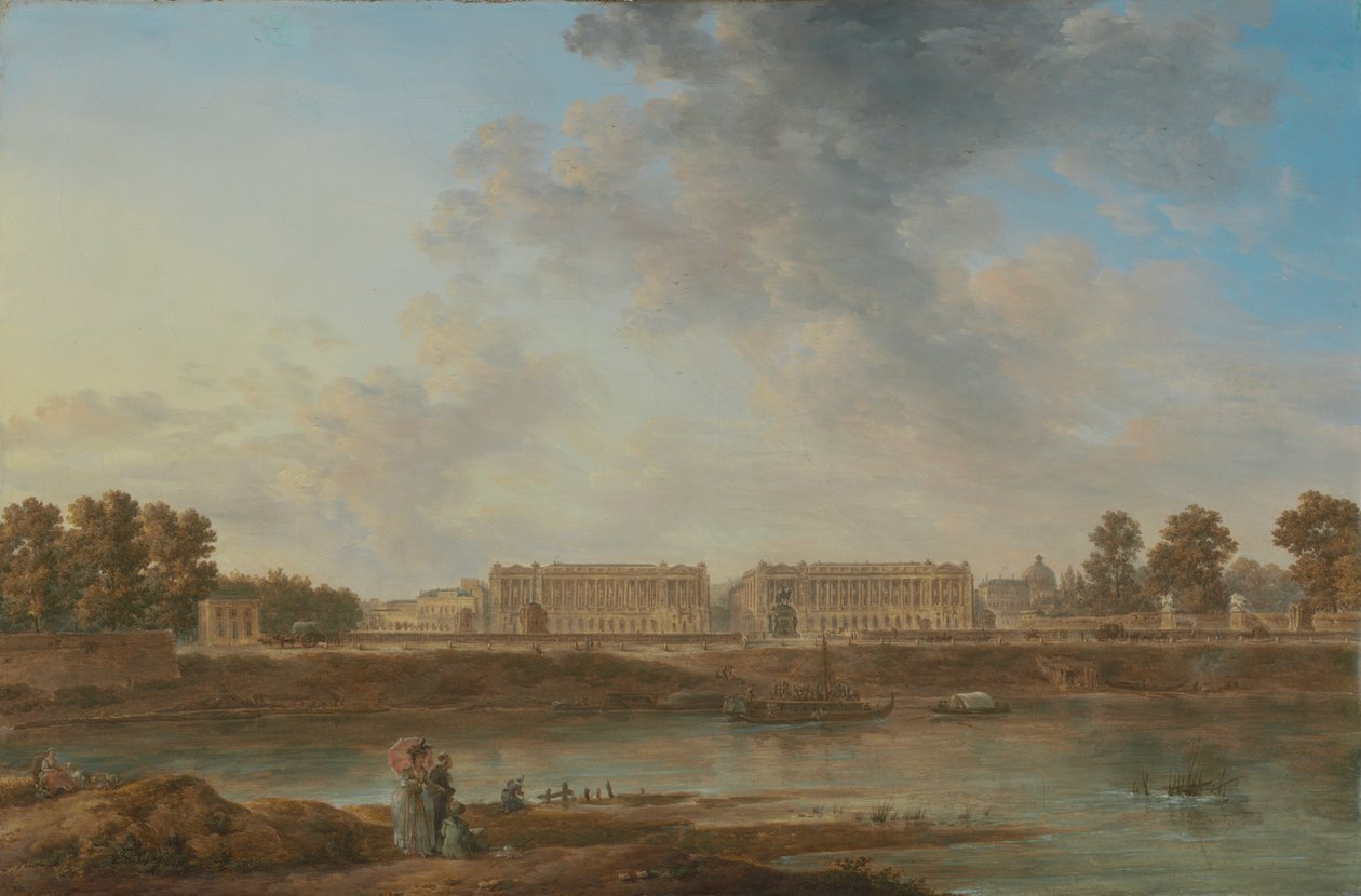 Vista de Place Louis XV de Alexandre Jean Noel