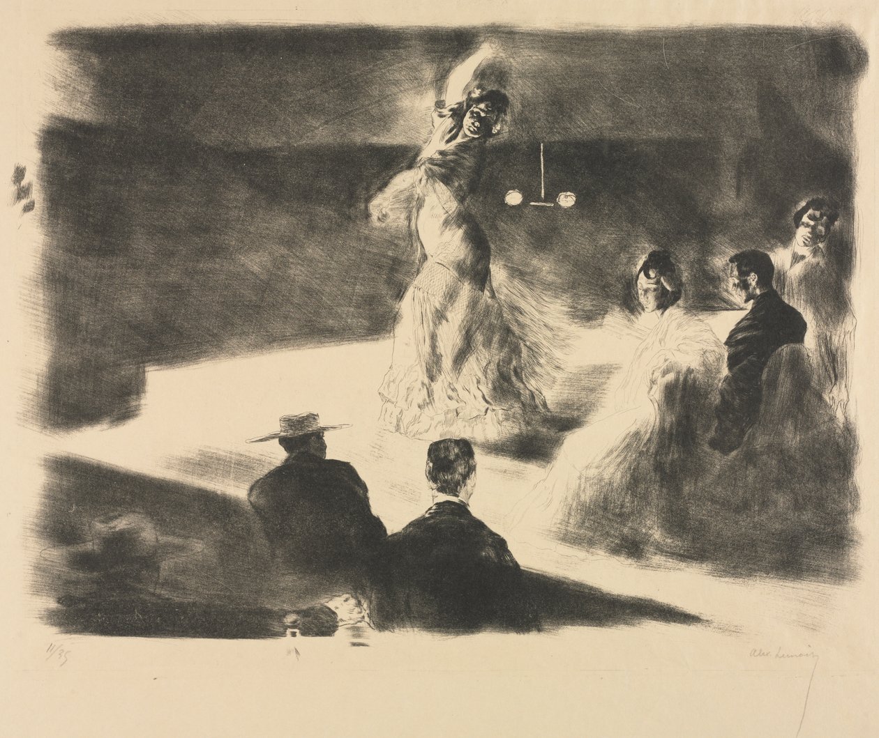 Bailarina Española de Alexandre Lunois