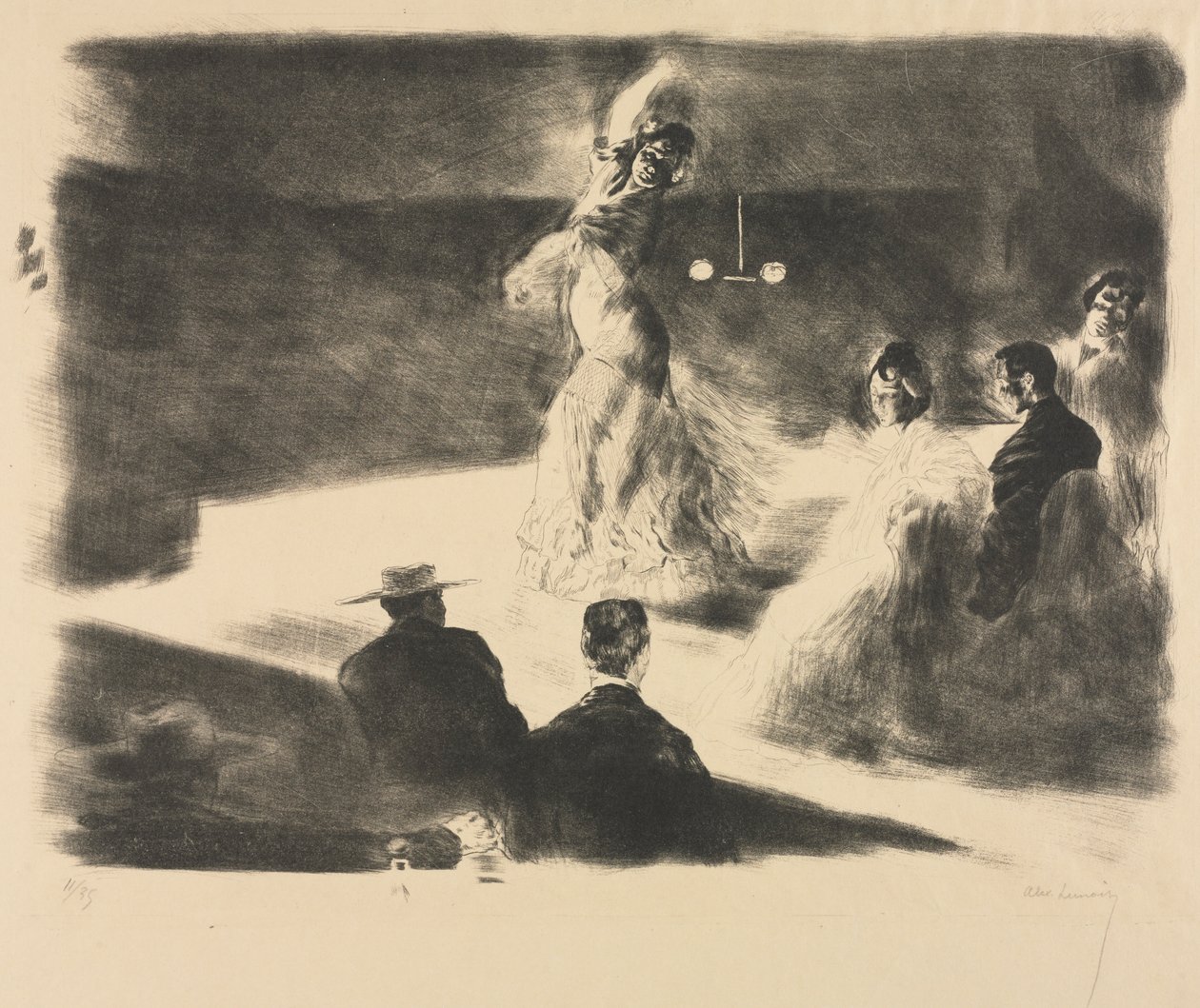 Bailarina española de Alexandre Lunois