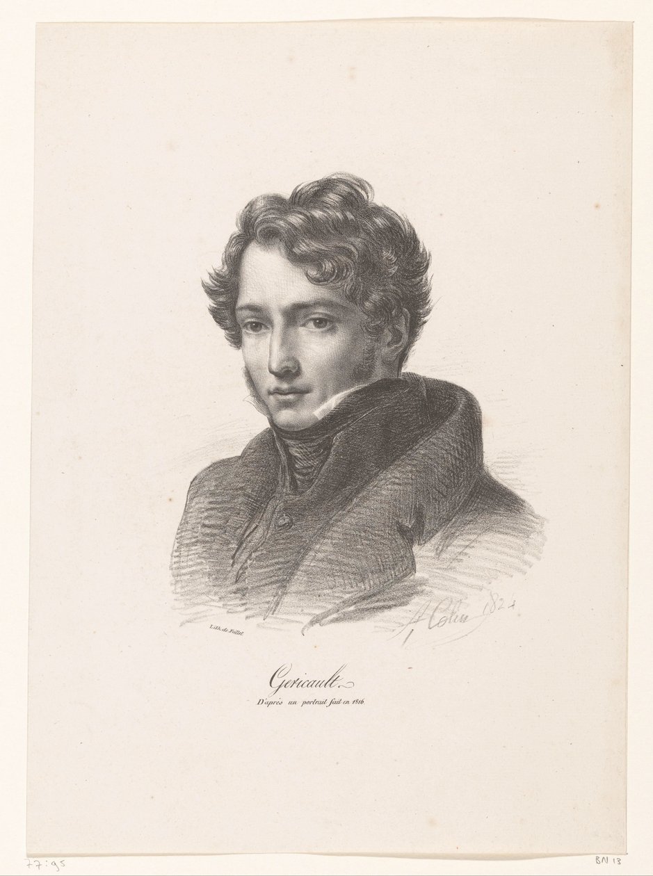 Portret de Théodore Géricault
Gericault (título en el objeto) de Alexandre Marie Colin