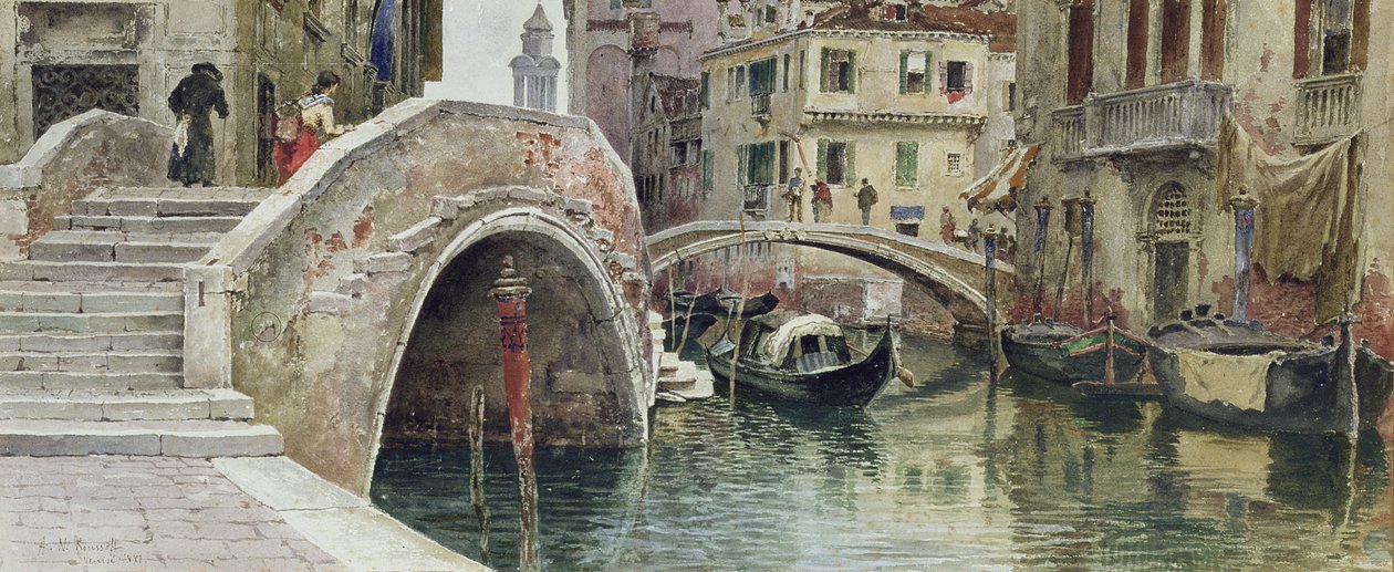 Venecia, 1887 de Alexandre Nicolaievitch Roussoff