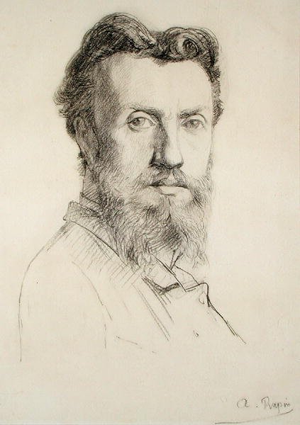 Autorretrato de Alexandre Rapin