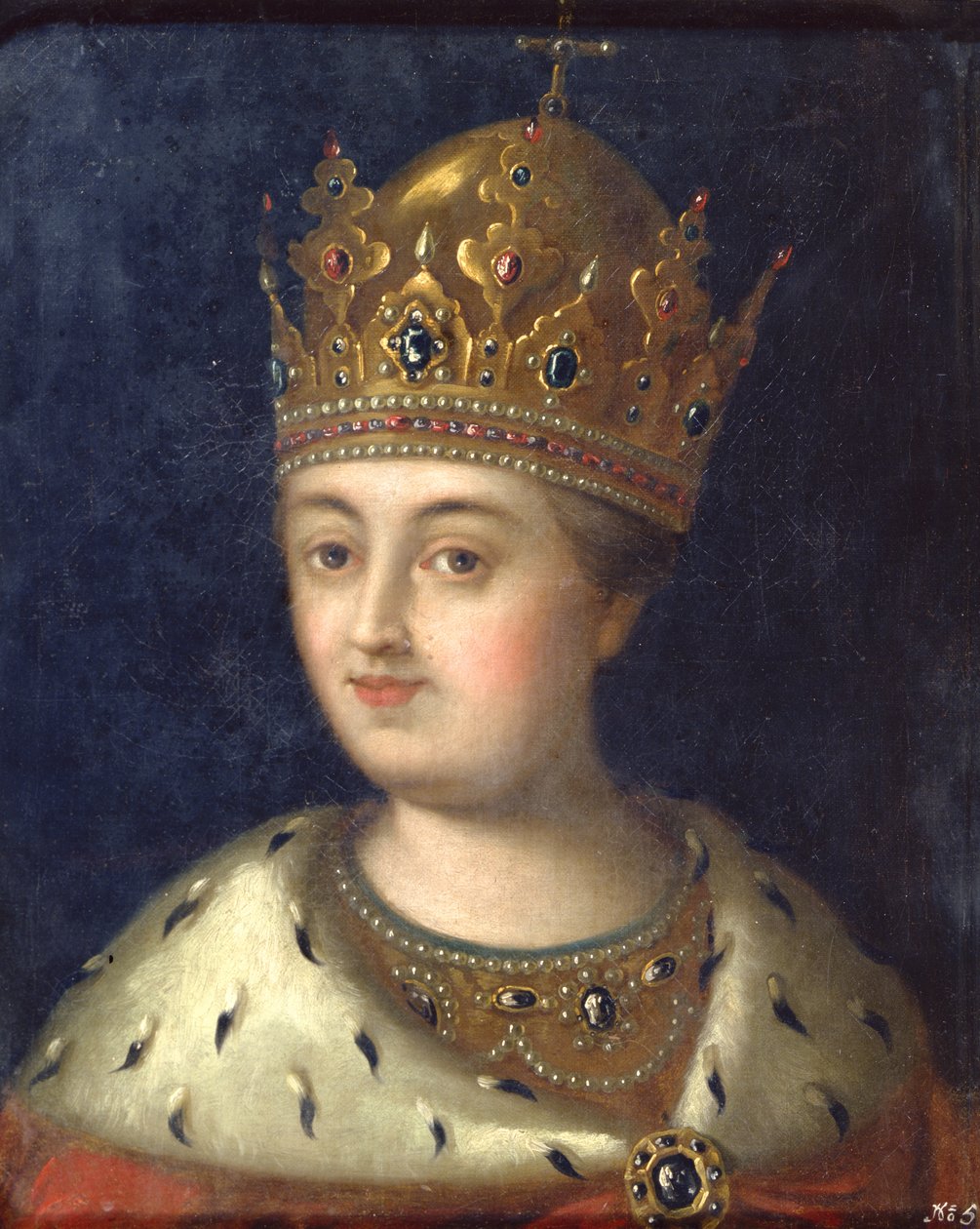 Retrato de la regente Sofía, 1772 de Alexei Petrovich Antropov