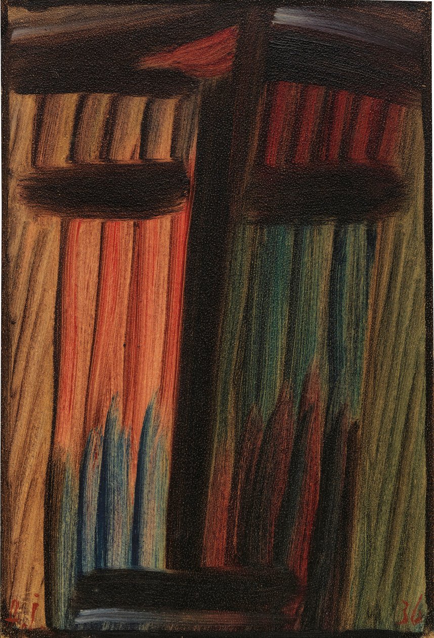 Gran meditación noviembre, 1936, No. 17, 1936 de Alexei Javlensky von