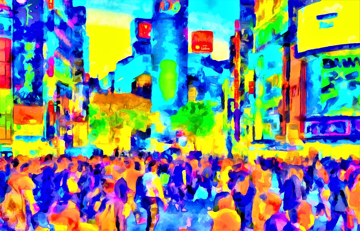 Factory, 2020 (técnica mixta) de Alexei Makhov