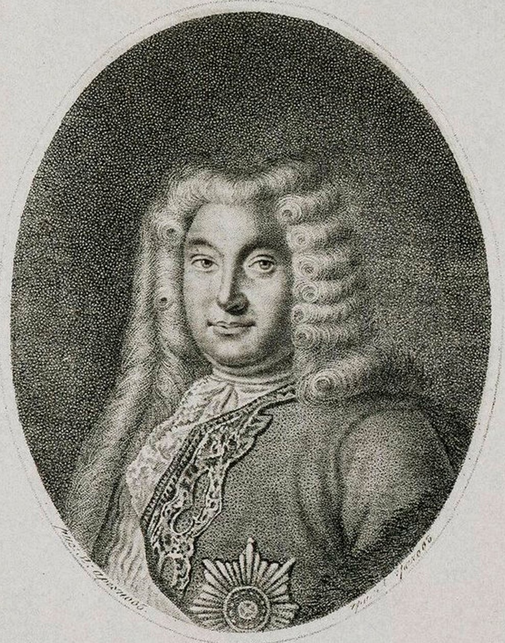 Retrato del vicecanciller Conde Andrey Ostermann de Alexei Petrovich Grachev