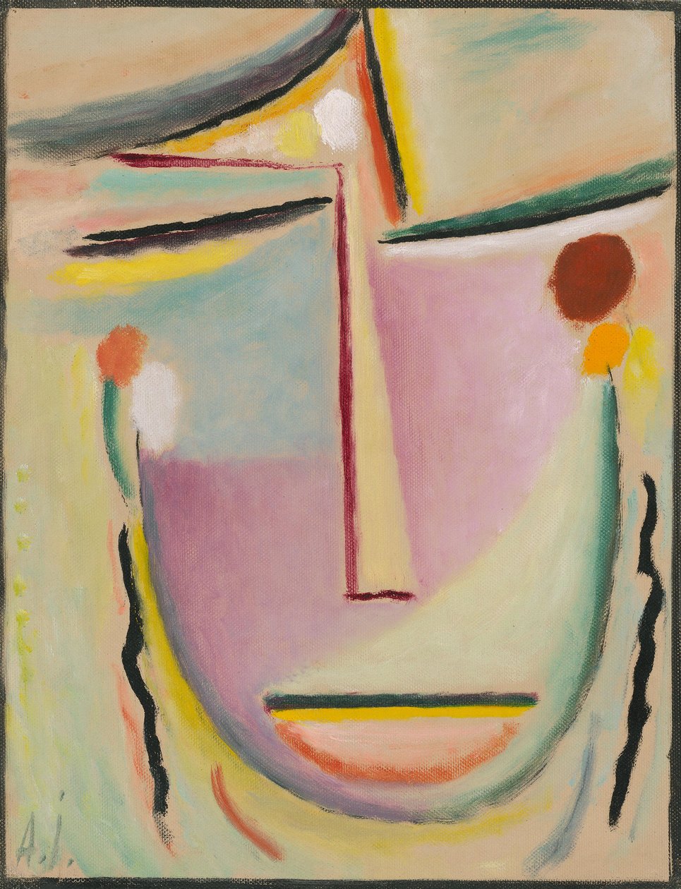 Cabeza abstracta de Alexej von Jawlensky