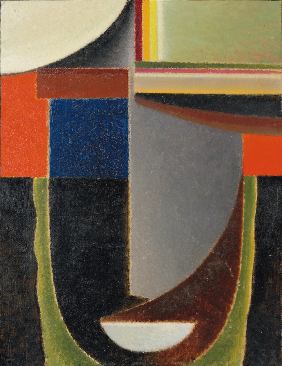 Cabeza abstracta: Andante de Alexej von Jawlensky