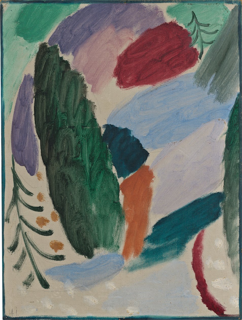 Día Helado, 1915 de Alexej von Jawlensky