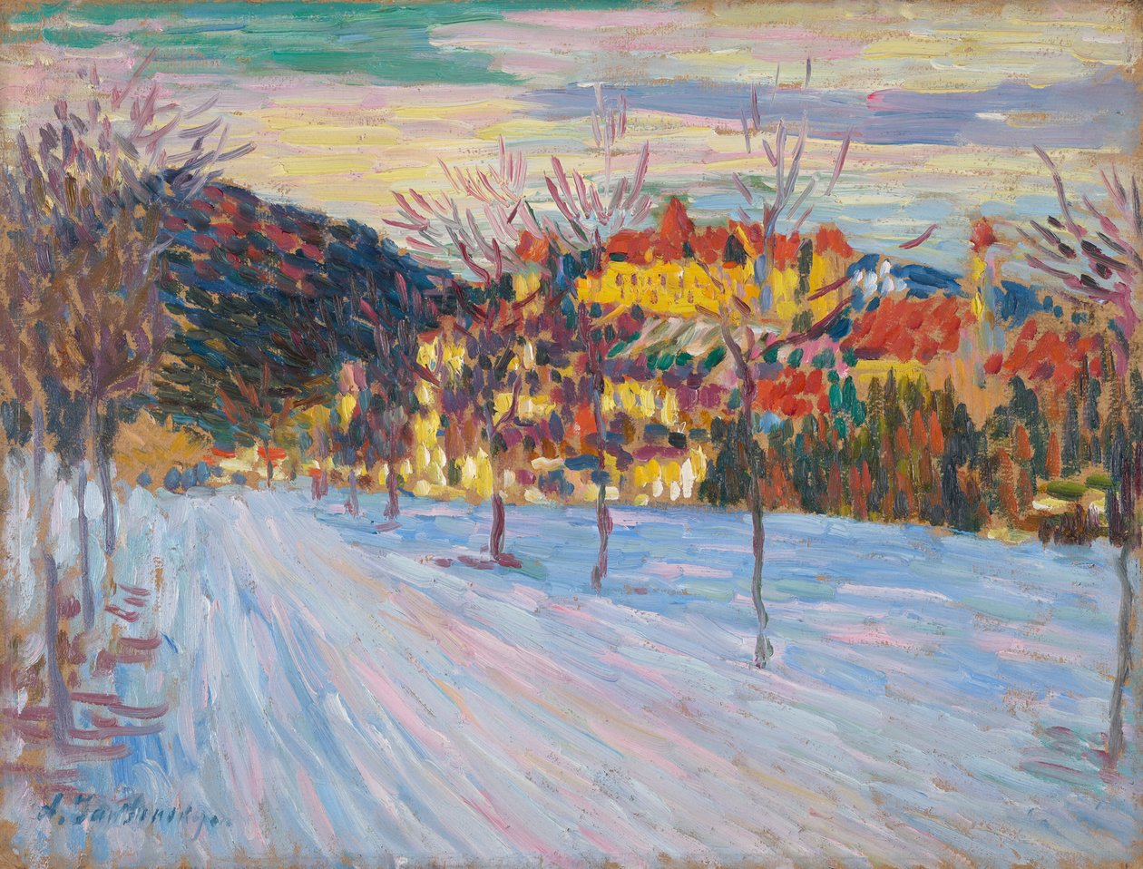 pies de Alexej von Jawlensky