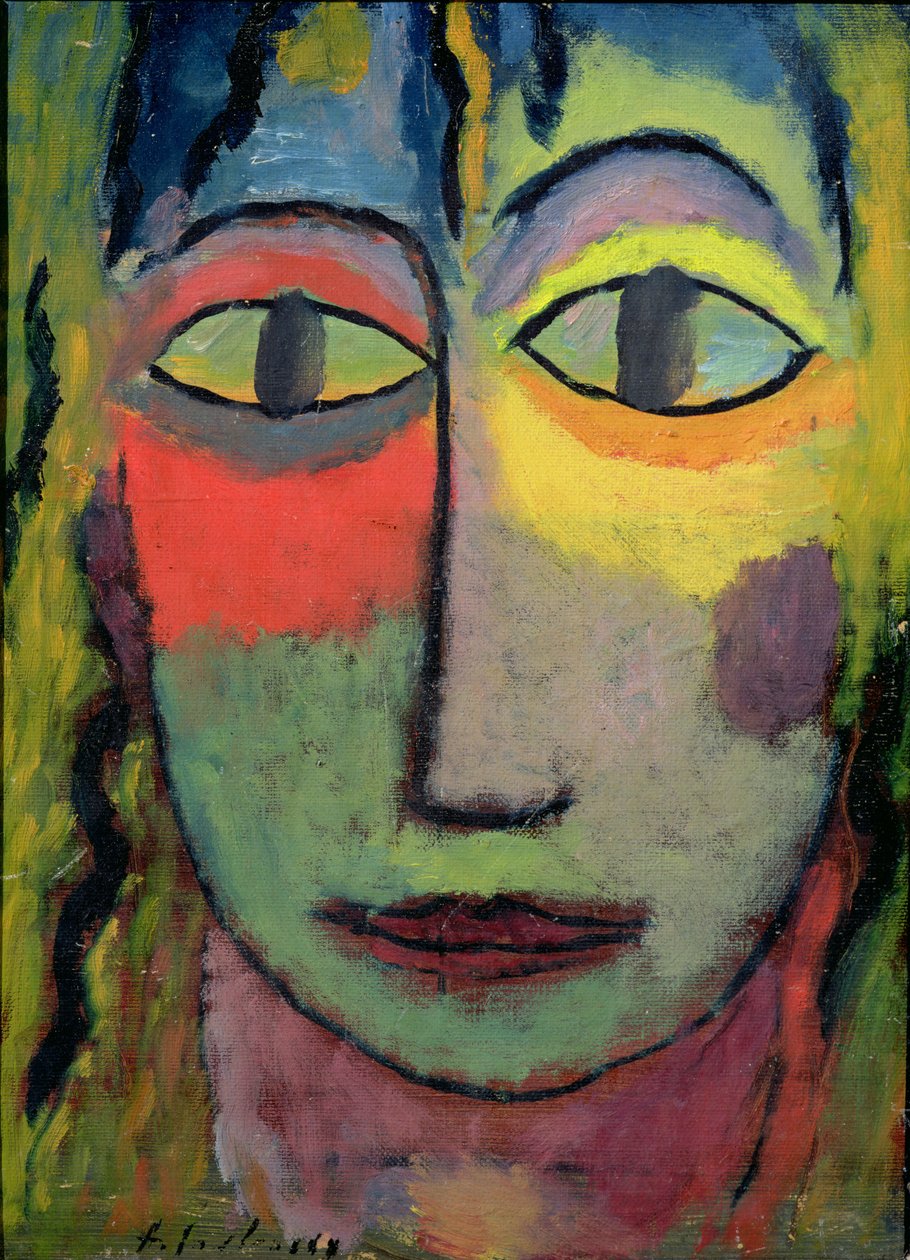 Cabeza de una mujer 