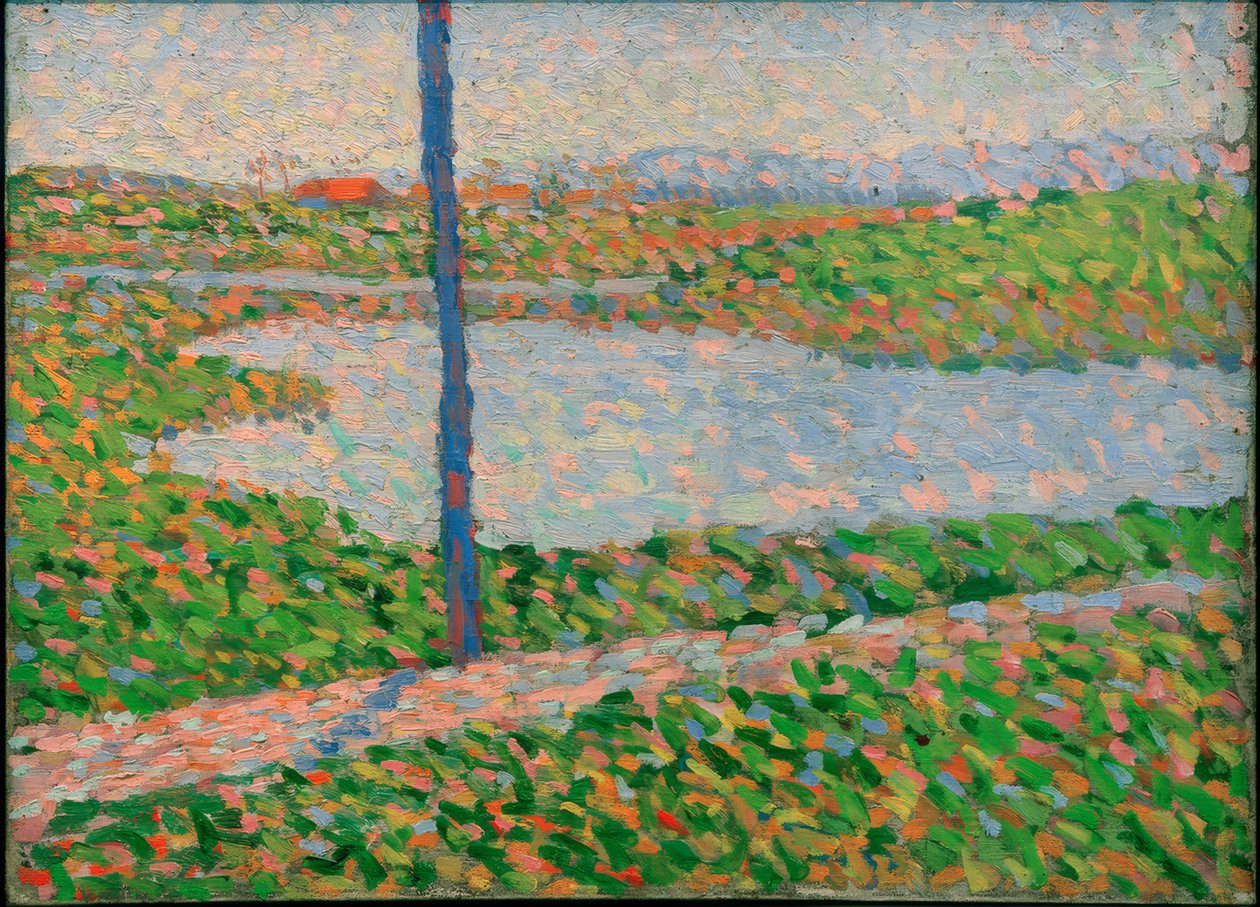Paisaje con lago de Alexej von Jawlensky