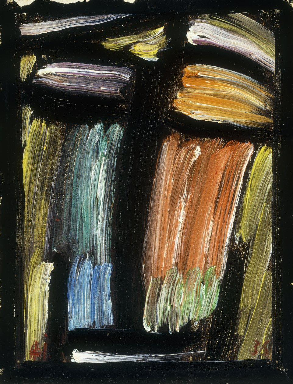 Meditación, 1936 de Alexej von Jawlensky