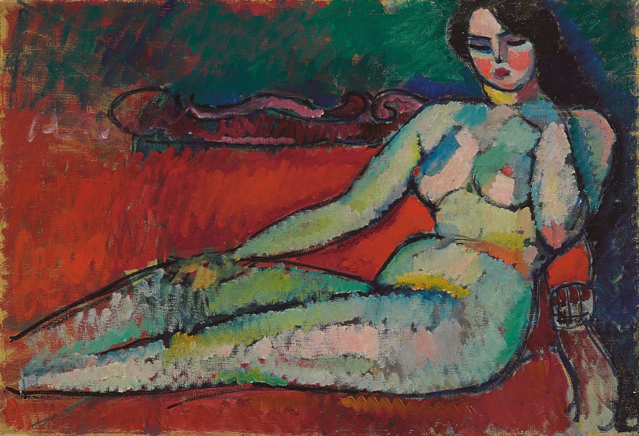 Odalisca, 1910 de Alexej von Jawlensky