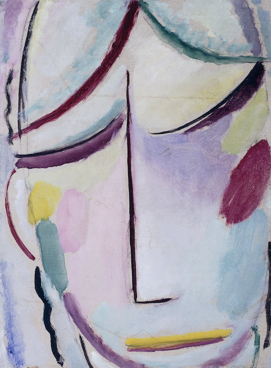El rostro del Salvador de Alexej von Jawlensky