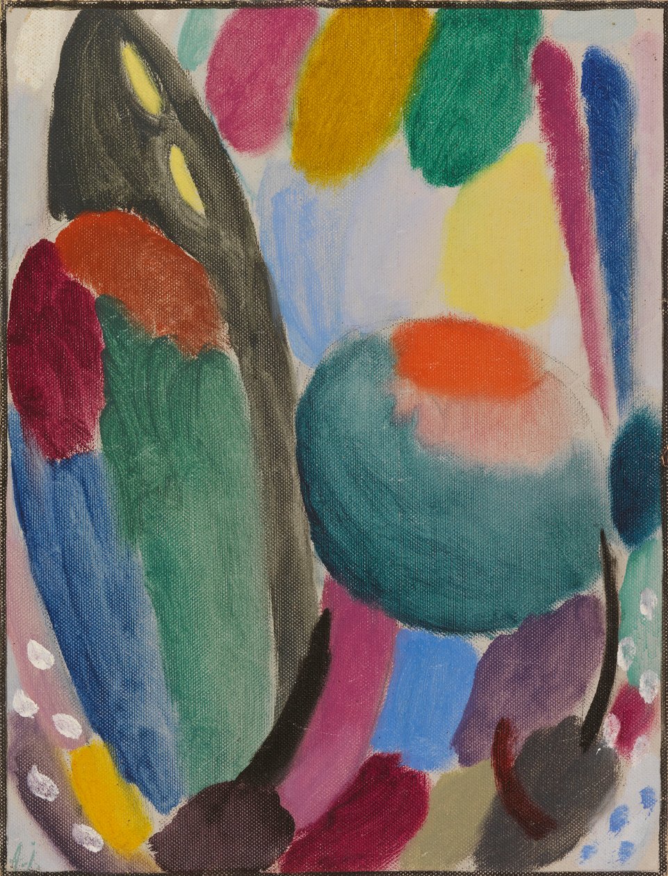 Variación: aroma y frescura Holanda, 1918 de Alexej von Jawlensky