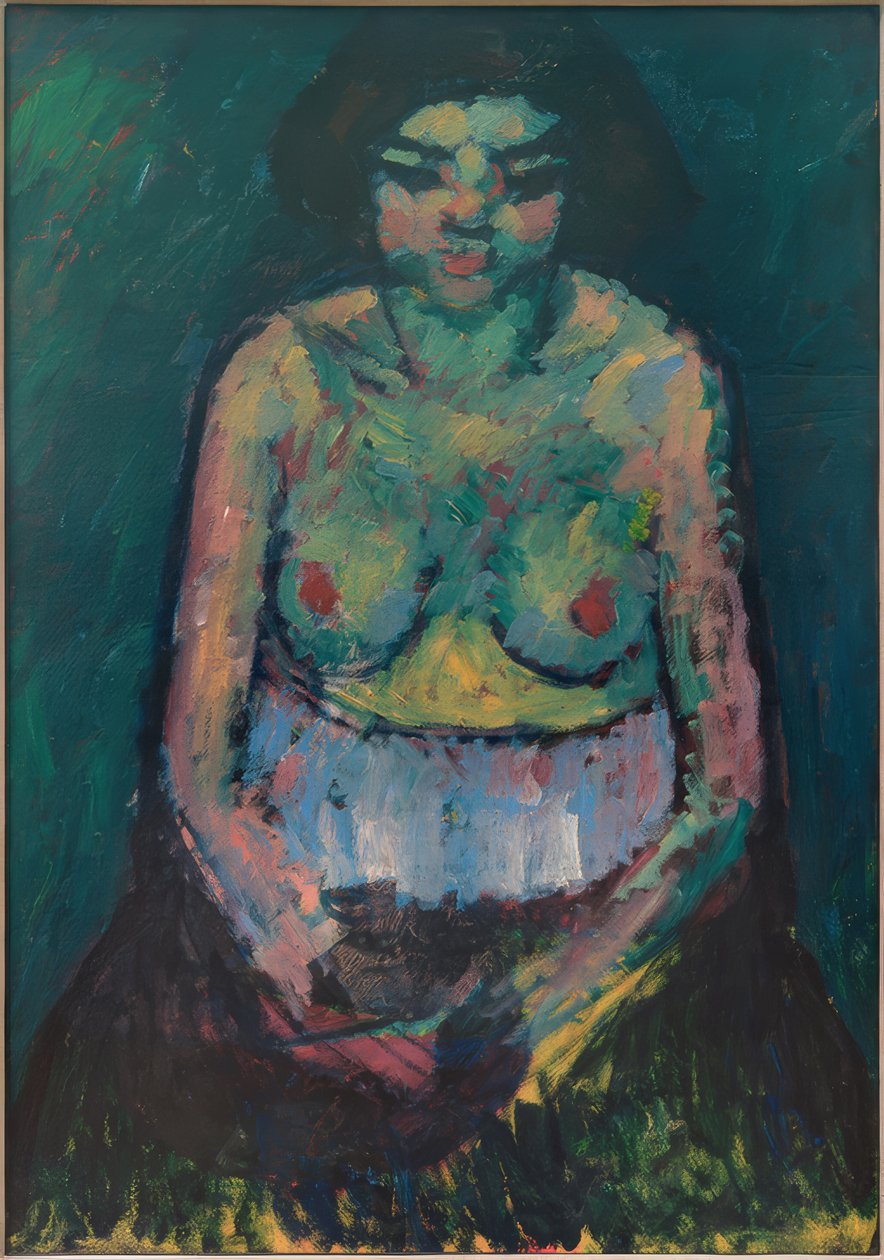 Semidesnudo femenino de Alexej von Jawlensky
