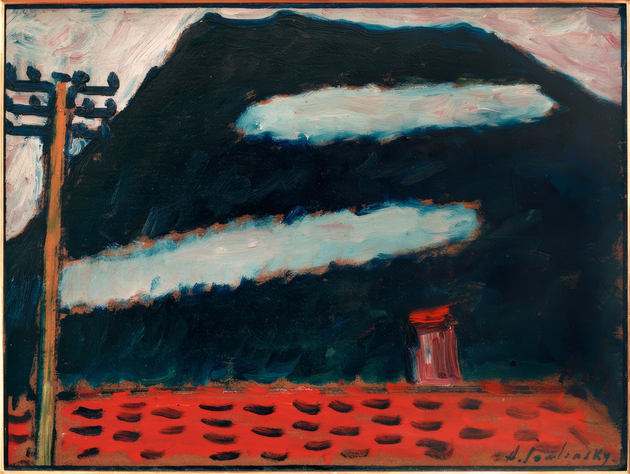 Dos nubes blancas de Alexej von Jawlensky