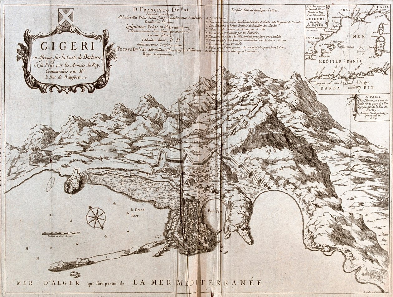 Algeri, Argelia - por A de Alexis Hubert Jaillot