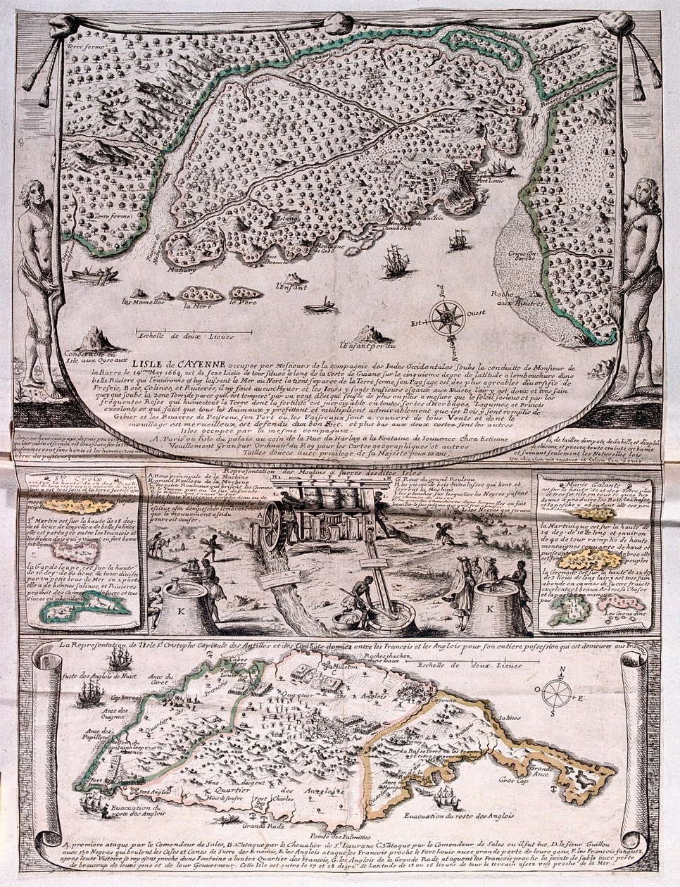 Francia Guayana, América del Sur - por A de Alexis Hubert Jaillot
