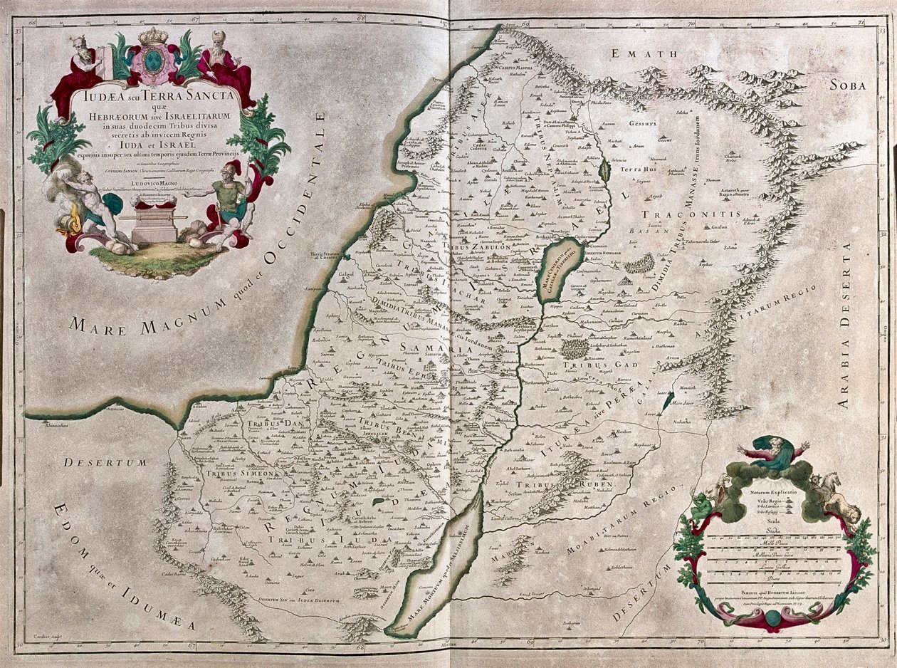 Israele y Tierra Santa - por A de Alexis Hubert Jaillot