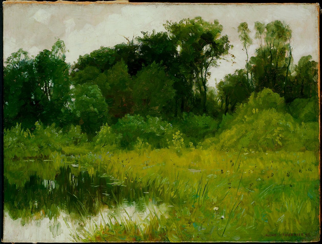 Después de la lluvia, en Minnehaha Creek de Alexis Jean Fournier