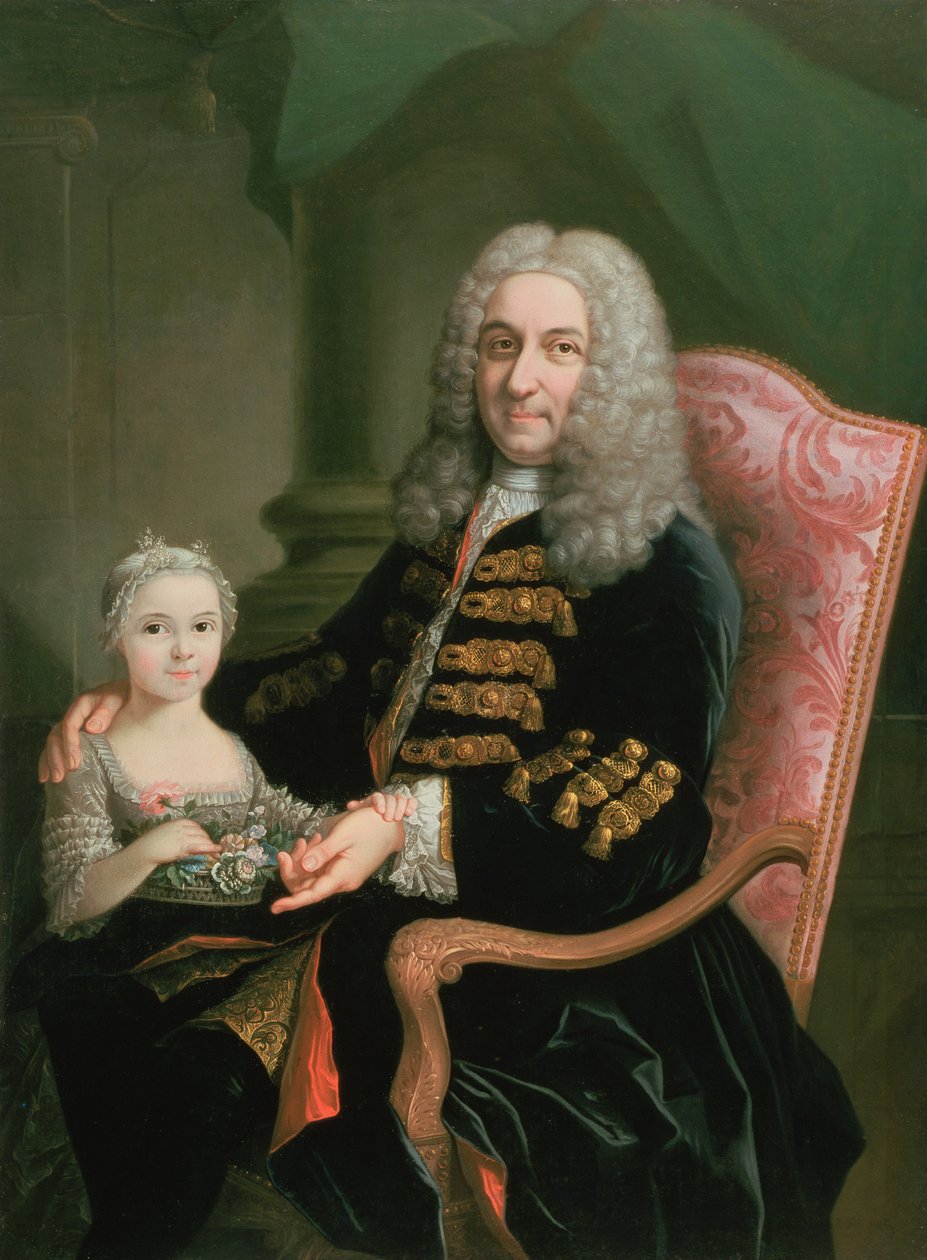 Doble retrato de Alexis Simon Belle