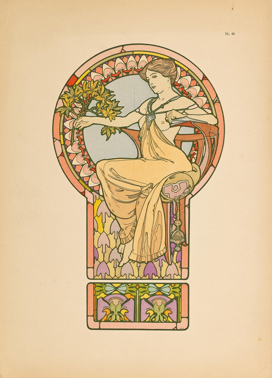 Documentos Decorativos, 1902 de Alfons Marie Mucha