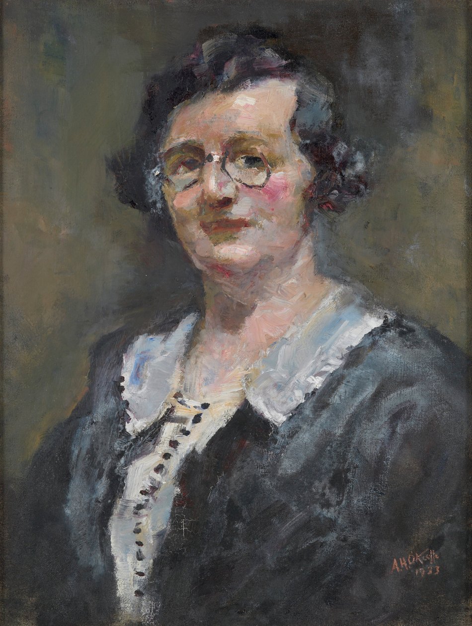 Retrato de la Srta. I. Robertson de Alfred Henry O Keefe
