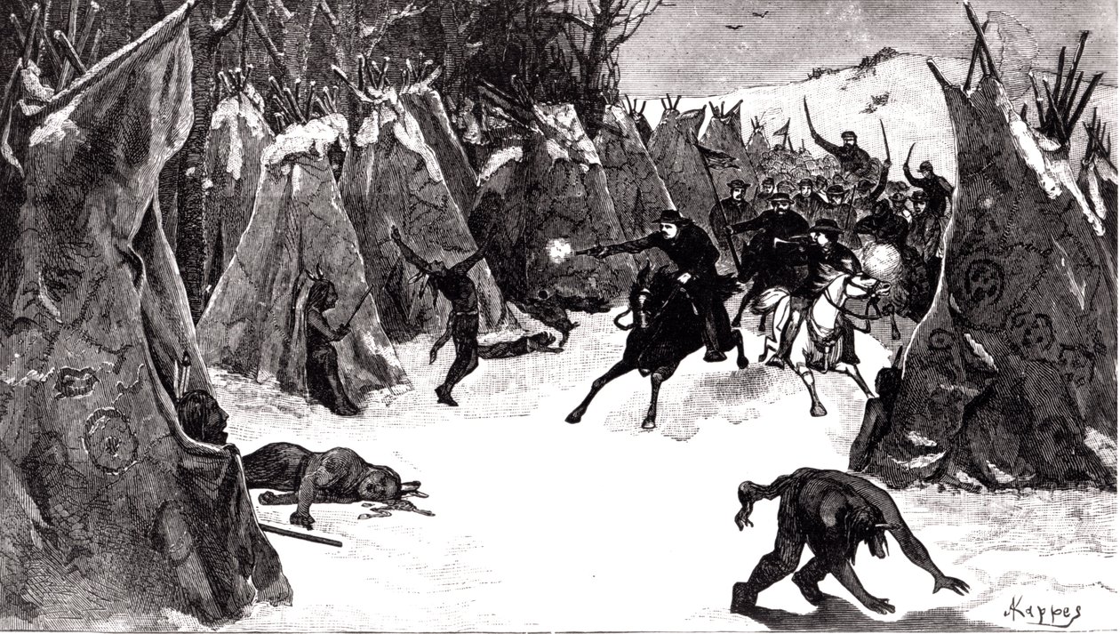 La Batalla de Washita, noviembre de 1868, de 