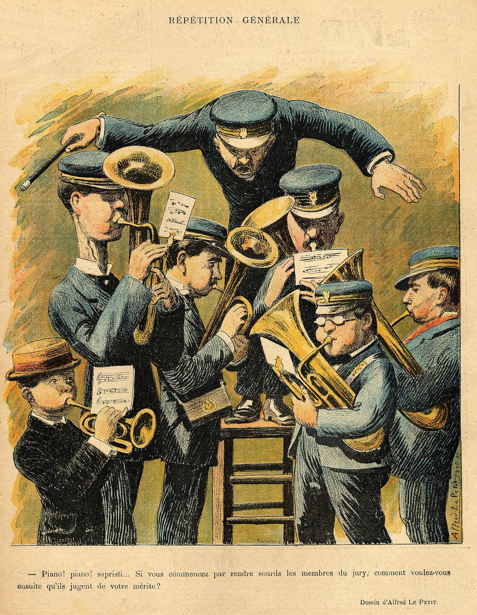 Ensayo de banda, de la contraportada de 