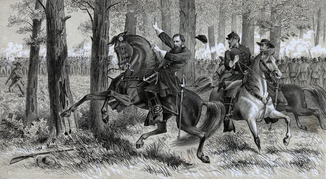 La caída de Reynolds, 1863 de Alfred Rudolph Waud
