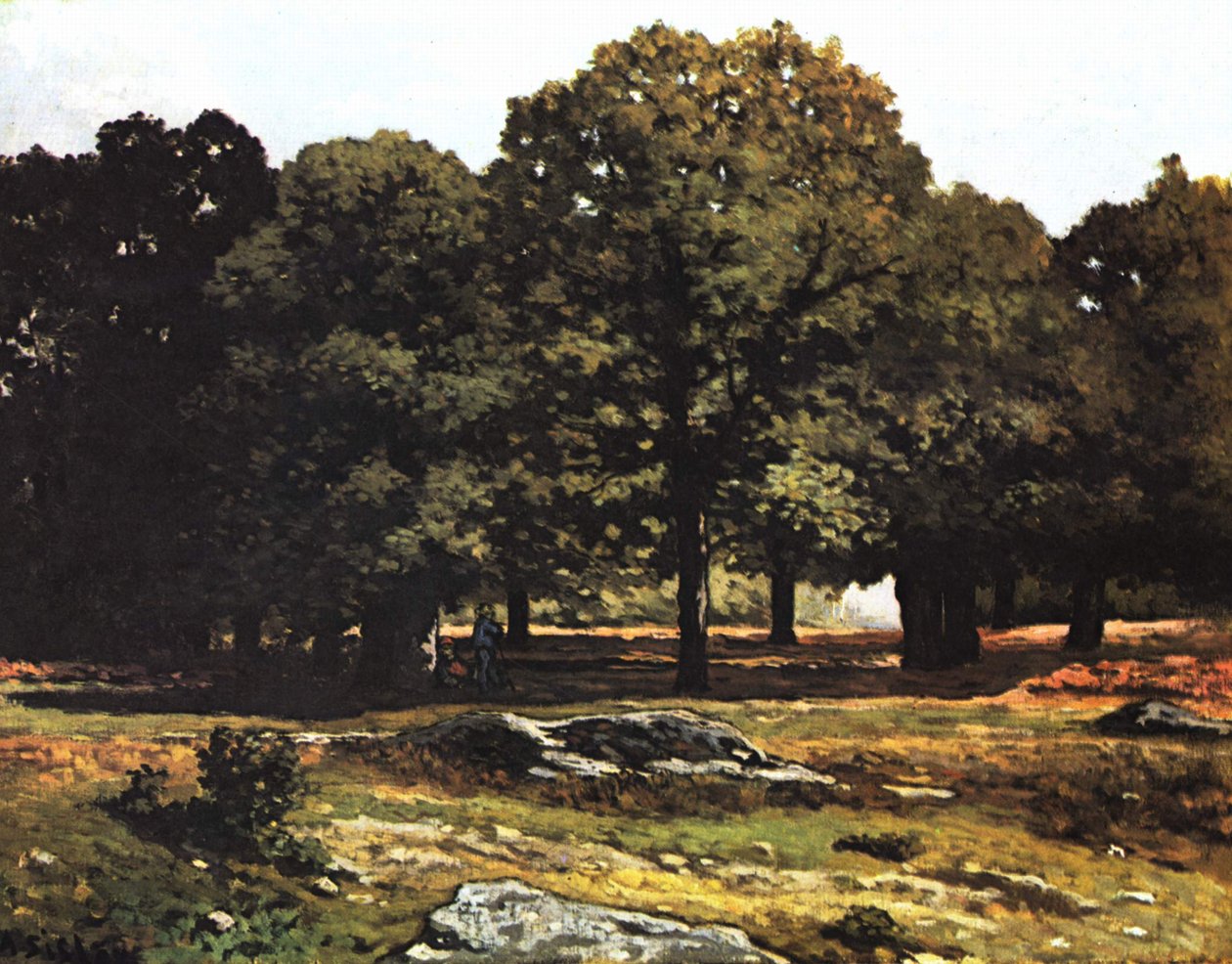 Avenida de castaños en La Celle-Saint-Cloud de Alfred Sisley