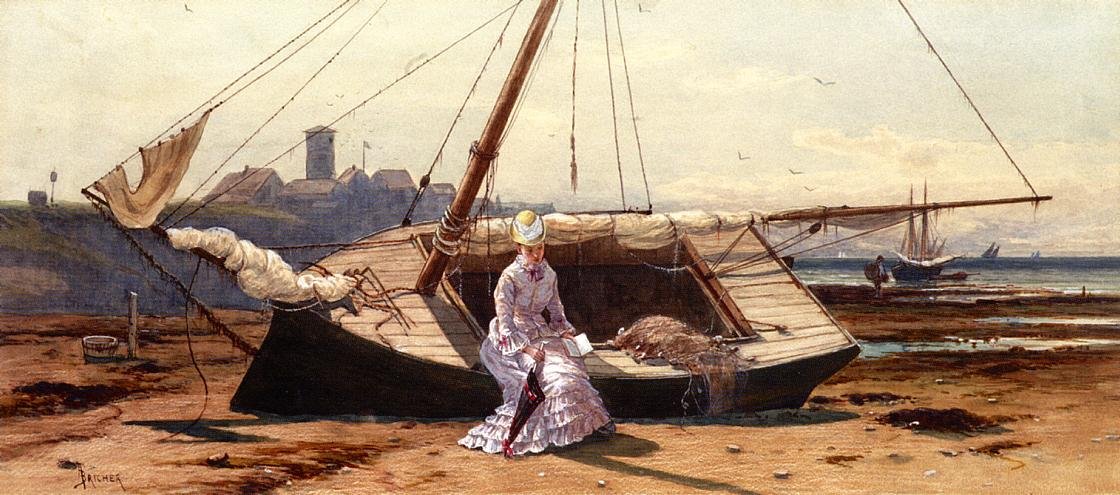 Un momento pensativo de Alfred Thompson Bricher