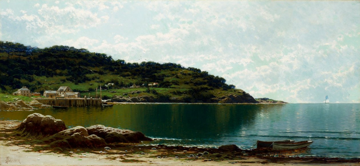 A lo largo de la costa de Maine de Alfred Thompson Bricher