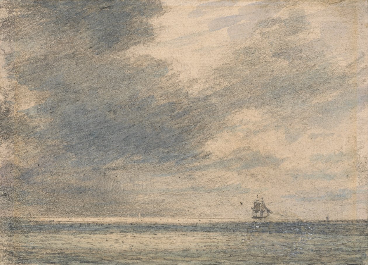 Tarde en el mar de Alfred Abram Constable