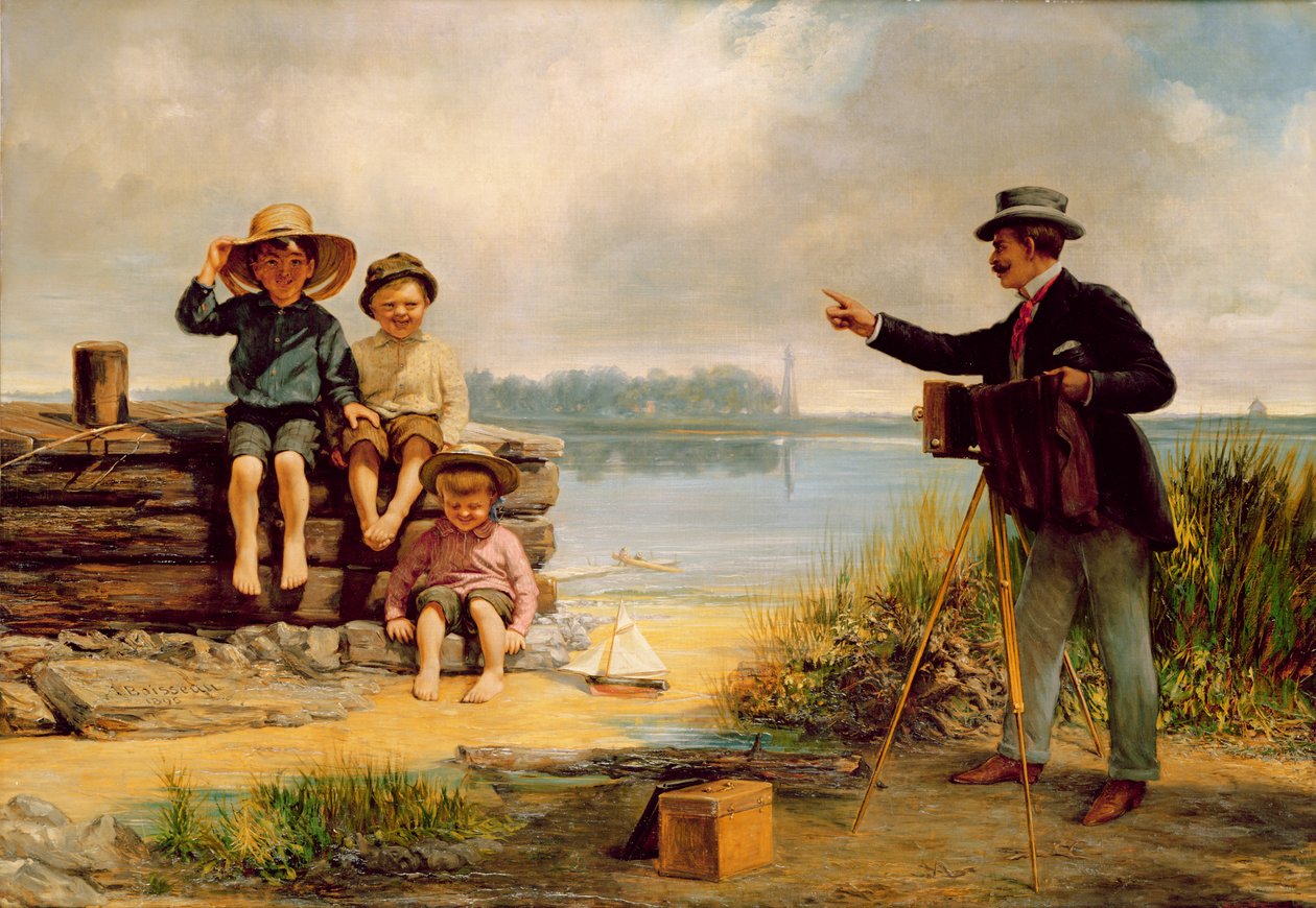 El fotógrafo, 1895 de Alfred Boisseau