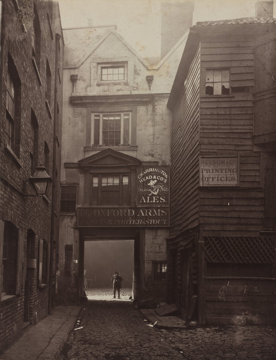 The Oxford Arms, Warwick Lane,1875 (foto) de Alfred & Bool John Bool
