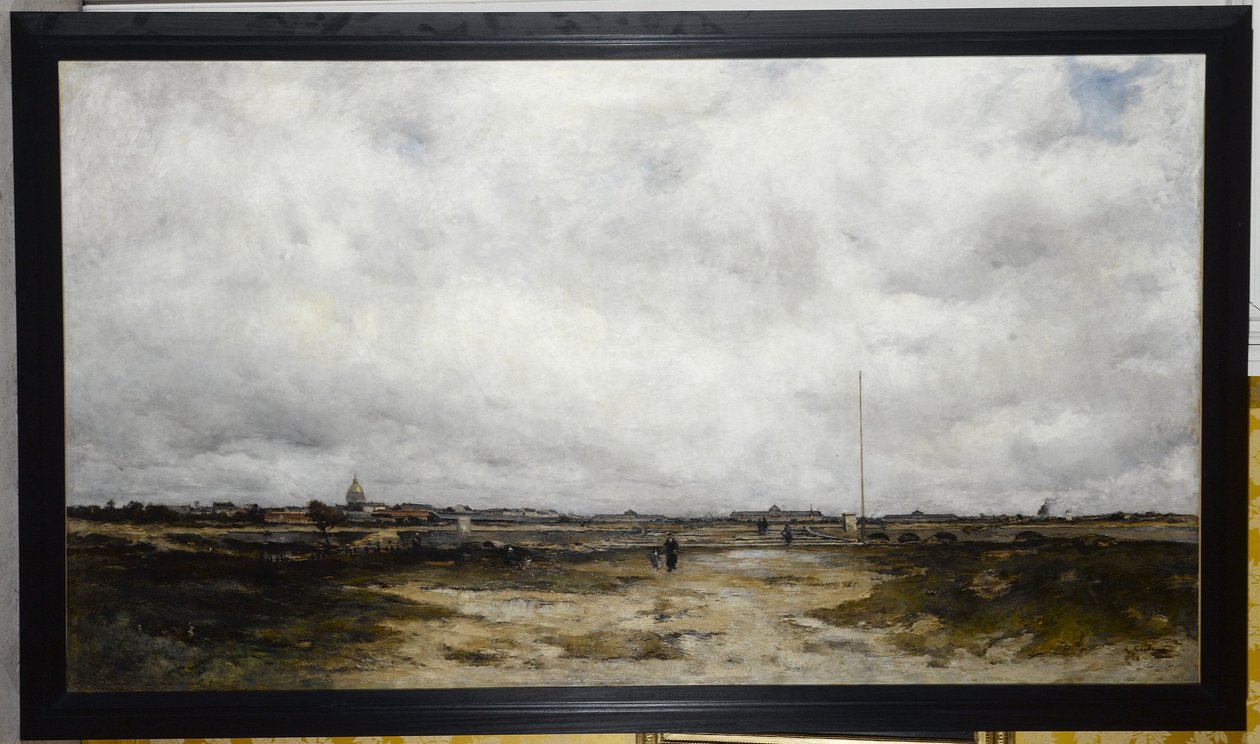 El Campo de Marte, después de la Exposición de 1878, hacia 1882 (óleo sobre lienzo) de Alfred Casile