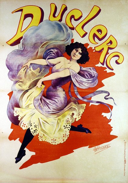 Póster de Duclerc de Alfred Choubrac